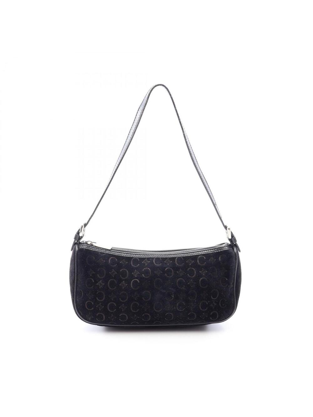 Celine C Macadam Shoulder Handbag Suede #361611C45B